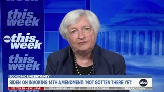 Janet Yellen avoids answering if Biden invoking the 14th Amendment is a possibility
