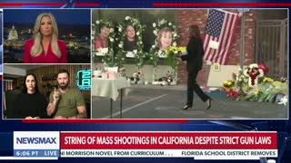 [2023-01-25] Kamala Harris visits California to 'trample' gun laws | Prime News