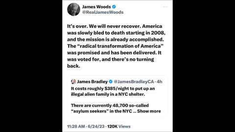 James Woods - It's over