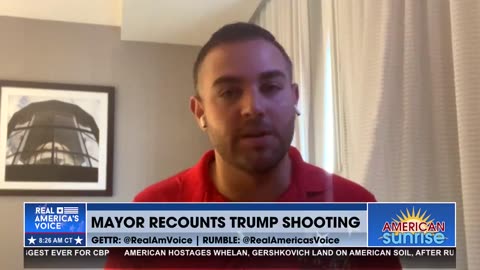 Mayor Jondavid Longo Recounts Witnessing Assassination Attempt Against President Trump