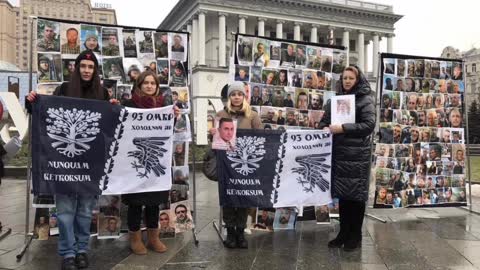 In Ukraine the protests of relatives and friends of soldiers "missing in action