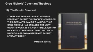 Greg Nichols' Covenant Theology Lecture 11