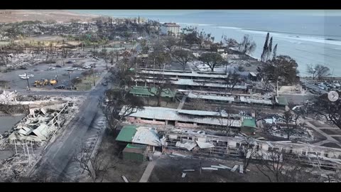 Maui Fire-Church blasted by a laser from above