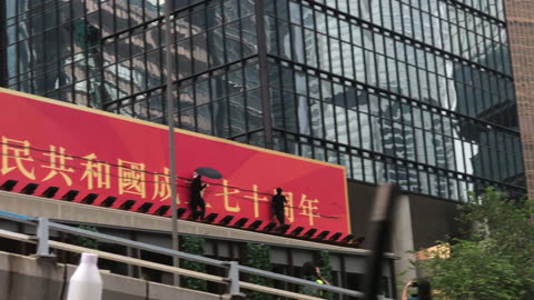 Hong Kong Anti-Chinazi Billboard