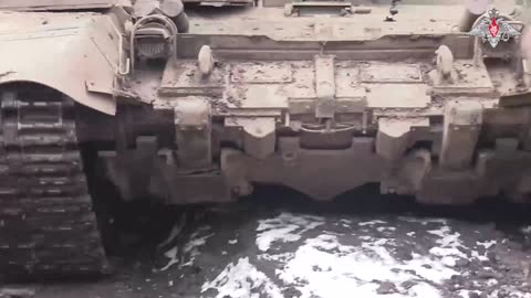 Heavy flamethrower TOS-1A Solntepyok destroys fortified AFU positions