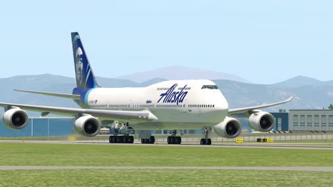 Giant Boeing 747 Vertical Takeoff - X-Plane 11