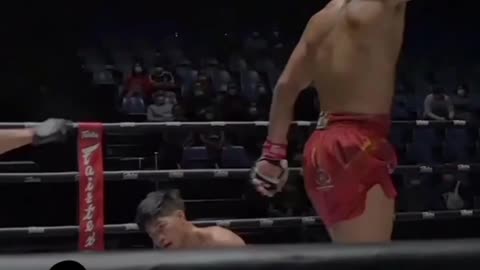 Muay Thai Fighter got power in their hits