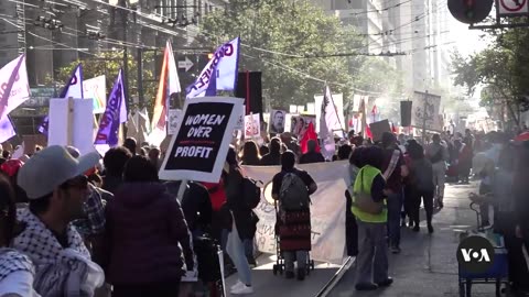 Protesters Voice Their Concerns at Asia Pacific Leaders’ Meeting