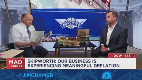 Wingstop CEO says the company is seeing meaningful deflation and transaction growth