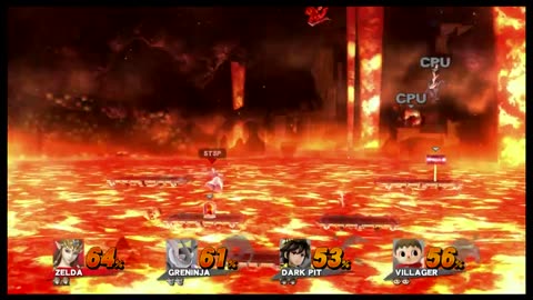 Super Smash Bros 4 Wii U Battle924