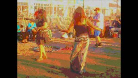 SACRED DRUM CIRCLE in the FREE CULTURE ZONE 6-14-17