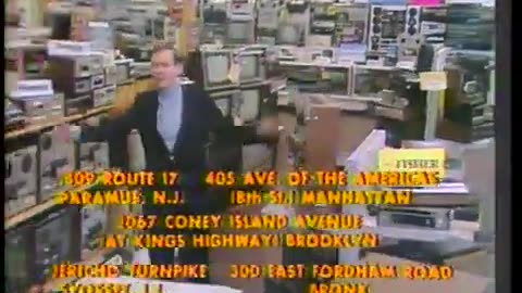 Crazy Eddie = commercial = Get a Stereo System = 1980