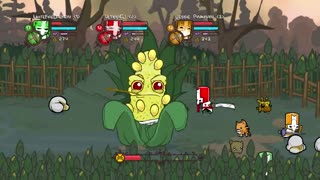 Let's Play Castle Crashers Flooded Temple