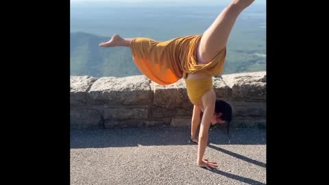 Yoga || hand stand yoga