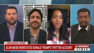 Racist MSNBC Has Exact Reaction to Trump Twitter Return You'd Expect