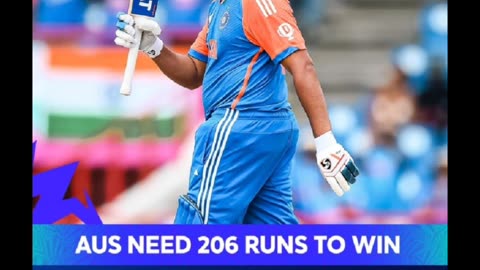 T20 World Cup-24.Super8 Match 11th#INDvsAUS.India won by 24 runs. #cricket#shortvideo #rohitsharma