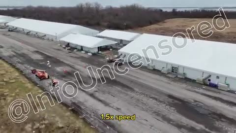 Citizen Journalist shows Drone Footage of The Floyd Bennet Field Illegal Migrant Camp