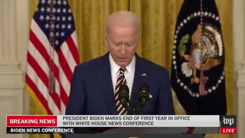 Biden on Russia invading Ukraine:It depends on what it does.It's one thing if it's a minor incursion