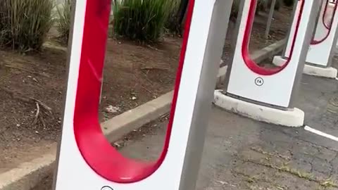 Thieves have begun cutting Tesla cables at their charging stations for the copper