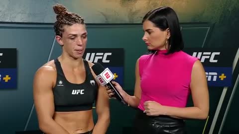 Mackenzie Dern on loss to Yan Xiaonan: I didn’t do what I came here to do | ESPN MMA