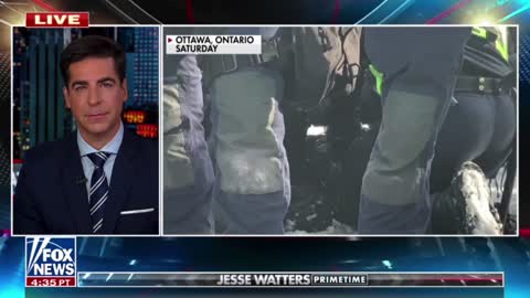 Jesse Watters mocks how Trudeau "bravely fought to free his people from the evil grips of the Ottawa caliphate"