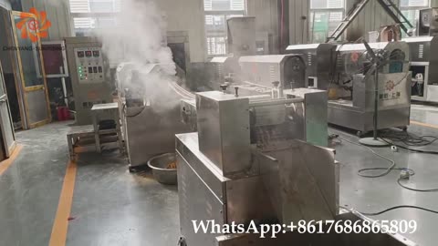 Core Filled Cereal Pillow Snack Food Core Filling Production Line Machine