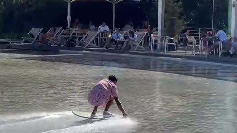 Urban Skimboarding isn't for everybody