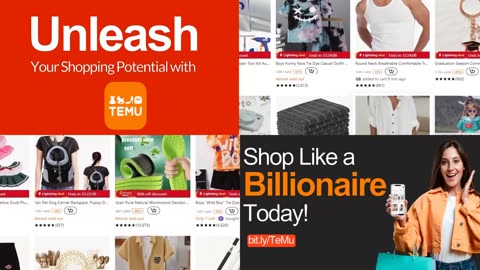 Shop like a billionaire with Temu: Explore a World of Global Products at Unbeatable Prices!