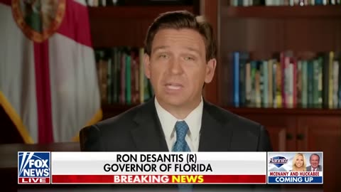 Ron DeSantis- We're seeing California license plates in Florida