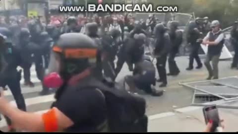 BREAKING: Protests in Paris have devolved into chaos.