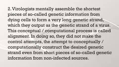 Laboratories In Germany Publish Evidence That There Is No Virus And That COVID Does Not Exist