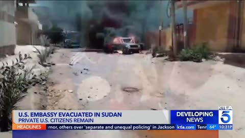 Special forces rescue U.S. embassy staffers in warring Sudan