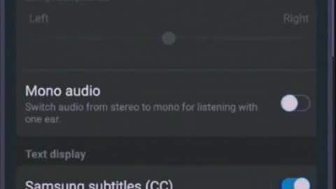 How To Turn On Or Off The Mono Audio Feature On The... #short #shorts #smartphone