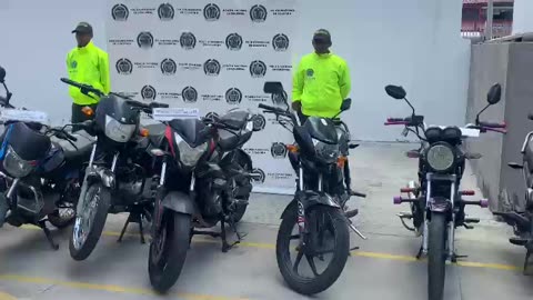 Recuperan motos robadas