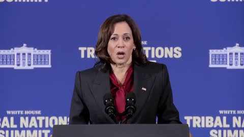 WATCH LIVE: Harris addresses White House Tribal Nations Summit in Washington, D.C.