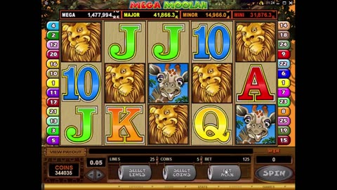 Mega Moolah Slot Mega Win