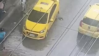 baleado taxista