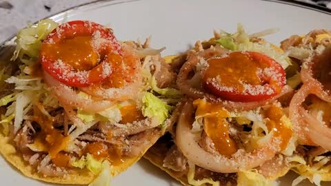 tostadas de lomo