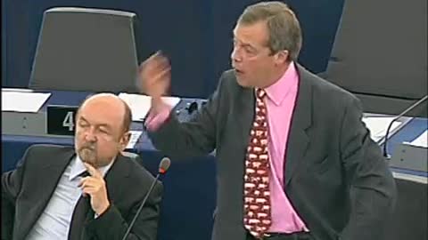 Nigel Farage..I want you all fired. what the EU should be
