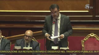 🔴 Interrogazioni a risposta immediata ai Ministri: Salvini, Sangiuliano, Musumeci (Senato, 20/07/23)