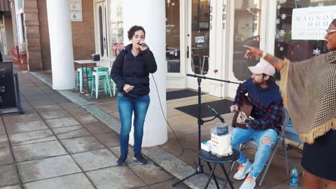 Baily Hayes On The Street Featuring Two Talented Ladies