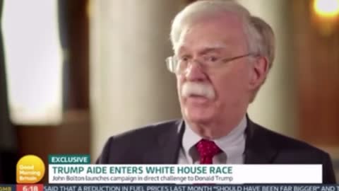 John Bolton Says He’s Running for President in 2024