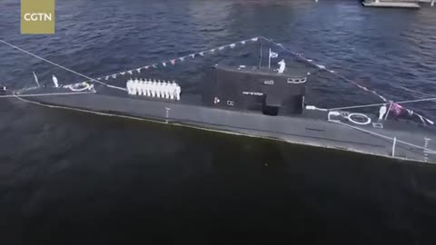 Russian Holds Navy Day Parade In Saint Petersburg