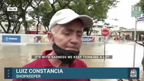 Rescue Efforts Underway In Brazil After flooding And Dams Collapse