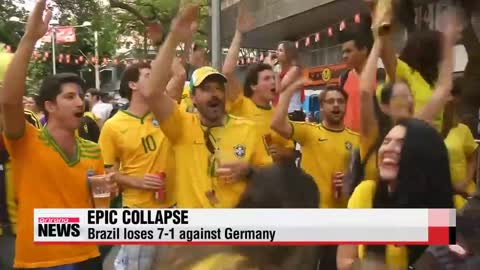 Germany thrashes Brazil 7-1 to reach World Cup final