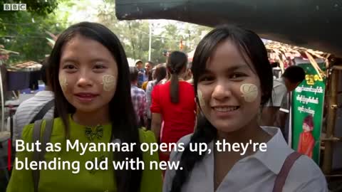 Thanaka: Myanmar's ancient beauty secret - BBC News