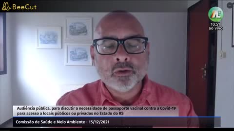 Dr. Alessandro Loiola Audiência Pública Liberdade↔️Verdade🆚 passaporte sanitário ALERGS