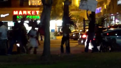 Mexican Conchero Dancers in L.A. [ West Lake MacArthur Park]