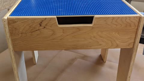 LEGO assembly table