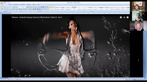 Rihanna Umbrella Music Video Decode, High End Escorts, Under the Umbrella of the Illuminati + "Come Into Me", Liquid, Sexual Act or Water Magick + Red Shoes, Umbrella Crew + Gold Paint, Covered in it